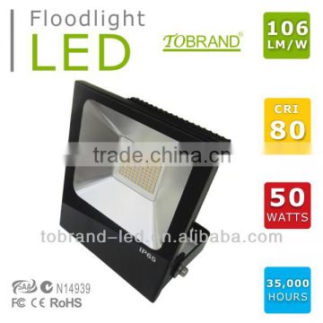 Efficacy max 106lm/w power factor 0.95 led flood light part