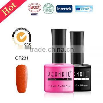 Beautyshow YEANAIL in vogue 244 Opaque colors 231# nail polish, gel polish, led uv gel