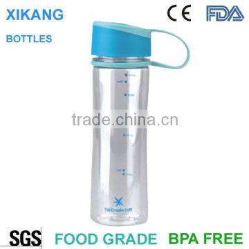 BPA free FDA Ce certification reusable plastic bottle for kids