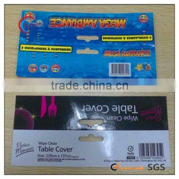 thin 300g glossy printing paper packing card factory