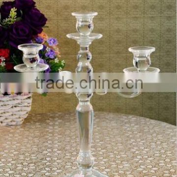 glass decorative candle holder in popular style