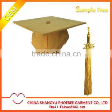 Gold Graduation Hat with Tassel For Kid