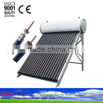 Haining Chaoda solar manufacturers&Assistant tank Non pressurized solar water heart
