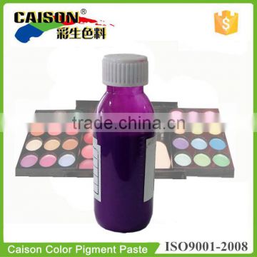 Peelable Cosmetic pigment concentrate