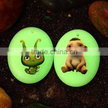 Promotion Cheap Price Glow In The Dark Animal Pendant Necklace Custom Made in China