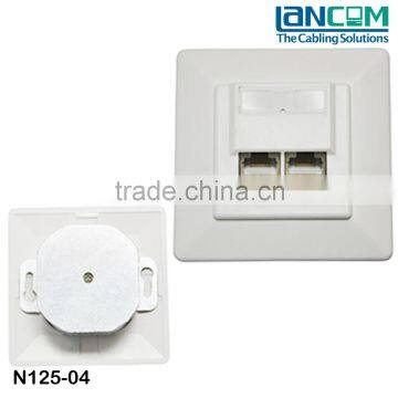 Lancom On time delivery customized LOGO printed Cat6 STP Surface Mount box, Germany type