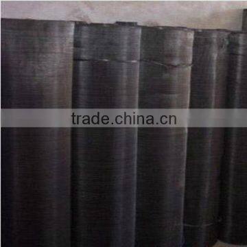 high quality low carbon steel black wire cloth (factory)ISO