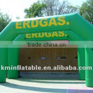 green erdgas inflatable arch