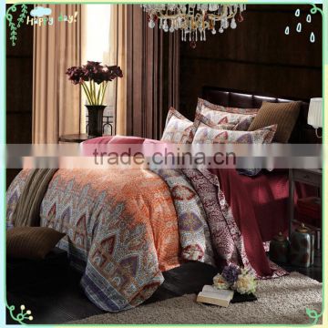 Luxury arabian royal wedding bedding cotton satin jacquard bridal bedding set for teenagers