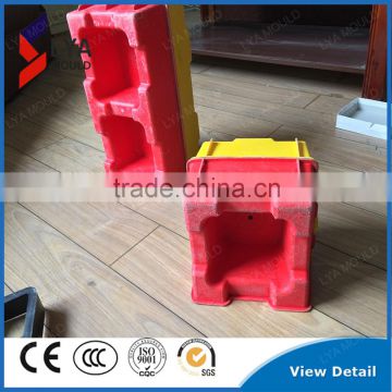 Hot selling good quality PPmaterial interlocking concrete blocks molds for sale