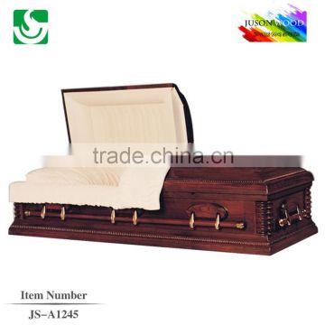 JS-A1245 professional solid wood china casket