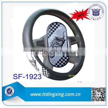 2014 new car accessories products decorative car steering wheel cover from manufacture