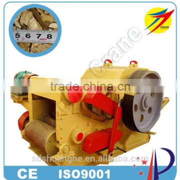 Professional electric drum wood chipper for wood pellet processing equipment