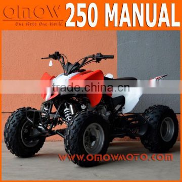 Newest Manual 250cc Quad ATV
