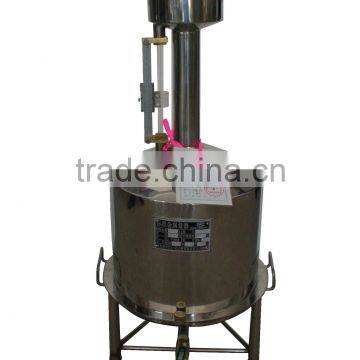 Stainless steel measuring tank