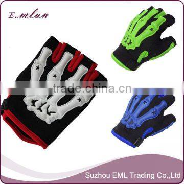 New Design Open Short Finger Men Women Cycling Mechanical Gloves