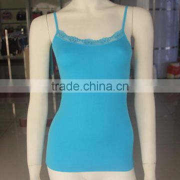 High Quality Seamless Woman Lace Top