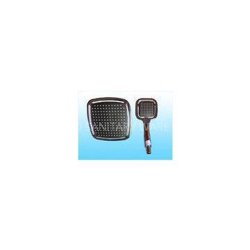 Rainfall Cleaning Overhead Shower Head With Plastic ABS / Chrome Plated