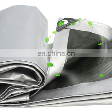 12mil thickness silver/black color PE tarp for coverage use