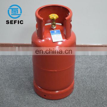 Exported To Zimbabwe Market High Quality Lpg Gas Cylinder with Valve