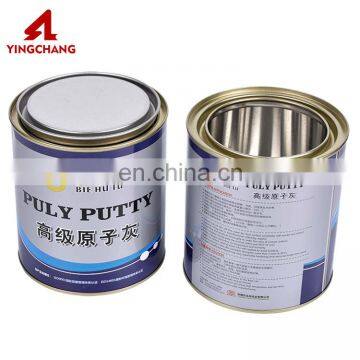 Round metal chemical paint cans manufacture