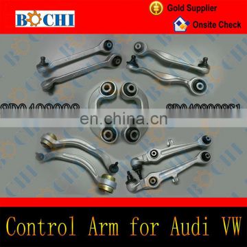 Full set of auto suspension parts control arm for Audi a4 a6 a8 VW Passat