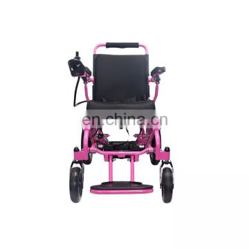 2020 New Light Weight Cheap Price Foldable Power Wheelchair Easy Folding Electric Wheelchair Rehabilitation Therapy Supplies 10