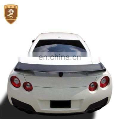 OEM Style Carbon Fiber Rear Spoiler Wing for NISSAN GTR R35 Trunk Wing Auto Parts