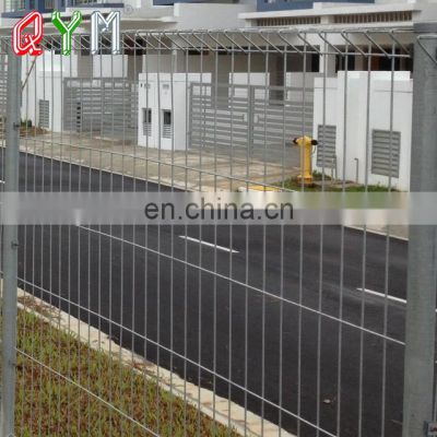 Triangle Bending Brc Fence Galvanized Roll Top Wire Mesh Fence