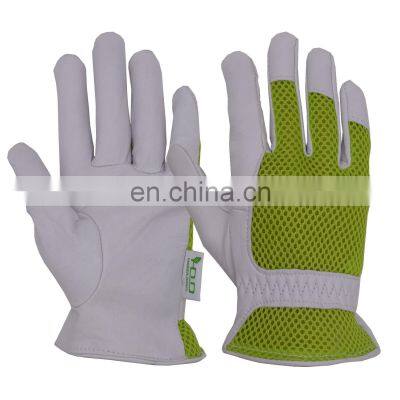 HANDLANDY Wholesale Full Grain Yard knitted Cotton floral printing Rose Pruning Gardening Working Gloves