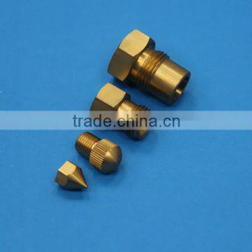 customized brass cnc lathe precision machining