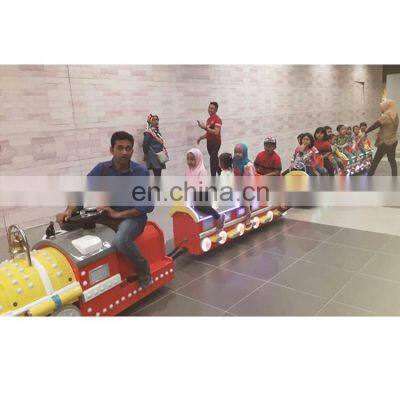 Amusement park playground mall electric set train for kids electric trains