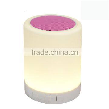 LED Light Table Lamp Nightlight with bluetooth speaker, Bedroom Music Nightlight                        
                                                                                Supplier's Choice