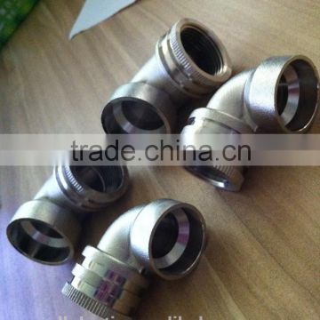 High quality CNC Machined elbow Brass insert for PPR fitting