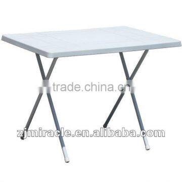 White plastic folding tables/folding table/mini table