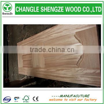cheapest veneer mdf door skin from china shengze wood