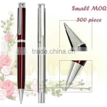 Metal pen small for MOQ 500 piece
