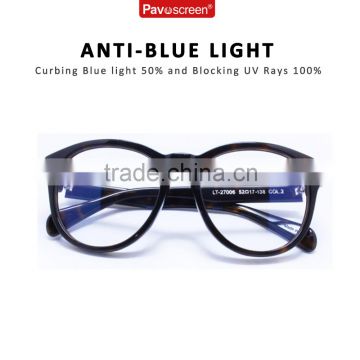 Pavoscreen Gaming Glasses Fashion Optical Glasses Anti Blue Light Computer Glasses Anti Radiation Reading Glasses