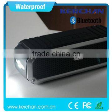 10years OEM experience 10w Super bass portable waterproof bluetooth speaker with 2200mAh