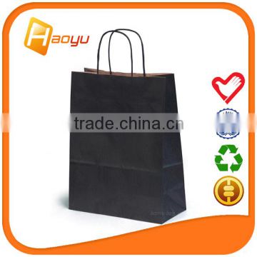 Good retail paper bag with business idea