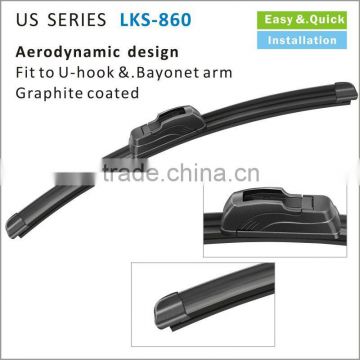 Best selling good quality wiper blade colored windshield wiper custom windshield wiper
