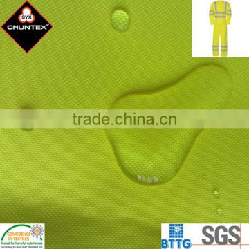 Hi vis Acid Resistant Polyester oxford Fabric for Workwear / Coverall