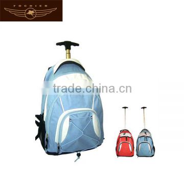 High quality primary school children school rolling backpack