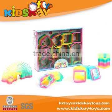2016 Plastic Rainbow Magic Spring Toy
