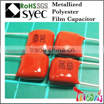 Capacitor Manufacturer MEF 333J 400V Metallized Polyester Film Capacitor