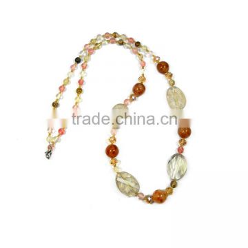 natural stone necklace NSN-025
