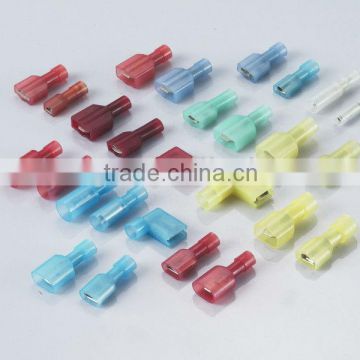 PVC insulated electrical spade connectors