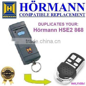 For Hormann HSE2 868 compatible remote