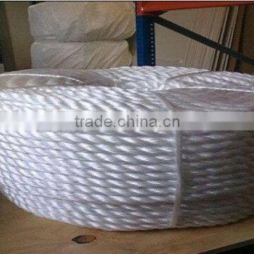 3 Strand White Staple Rope