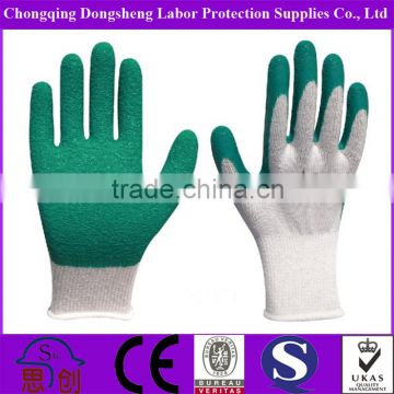 Anti-Acid Comfortable colorful safety men work gloves made in china